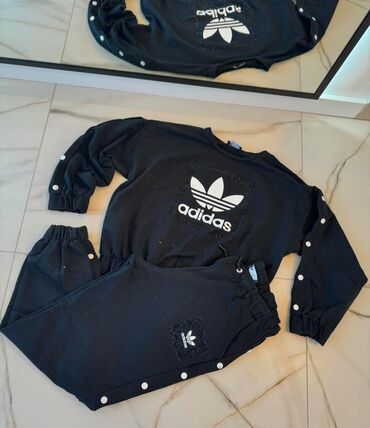 orsay crna jakna: Adidas, L (EU 40), Print, color - Black