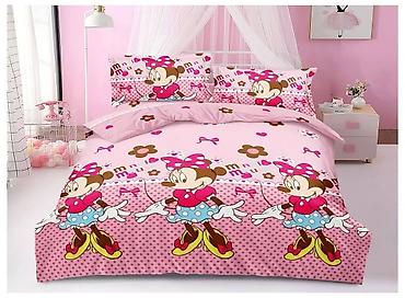 Posteljina: Dečiji set posteljine – više dezena Opis: - Višedelni set posteljine — 4