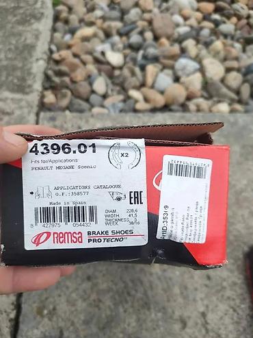 PAKNE REMSA RENAULT MEGAN SCENIC ZA 1 TOČAK NOVO | Jedne pakne