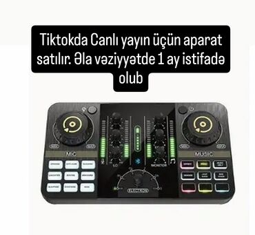 5 ci sinif ingilis dili track 1: Tiktokda canlı yayım açmaq üçün səs kartı satıram. Əla vəziyyətde