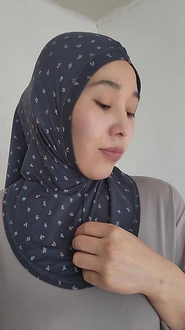 Другие головные уборы: Хиджаб-амир (готовый, быстрого надевания) - Модель: цельнокроеная — 12