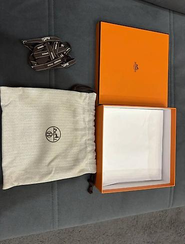 Аксессуары: Ремень Hermès с пряжкой «H» - Комплектация: фирменная оранжевая — 1