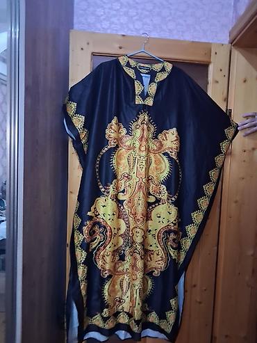 vilyur don: Tunika 1 dəfə geyinilib.1-25 manat.Kaftan tipli uzun paltar dəsti - — 1