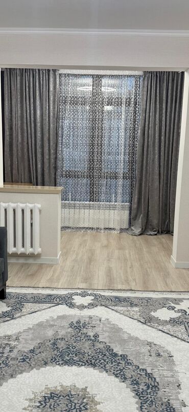 1 комнатная квартира на ночь: 3 бөлмө, Менчик ээси, Чогуу жашоосу жок, Толугу менен эмереги бар
