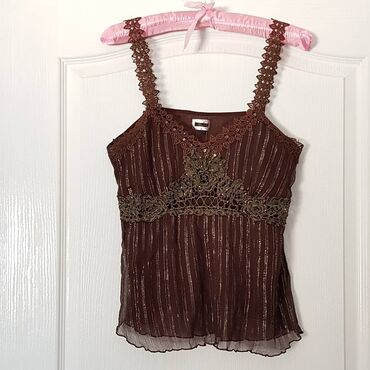 peplum bluza: L (EU 40), color - Brown