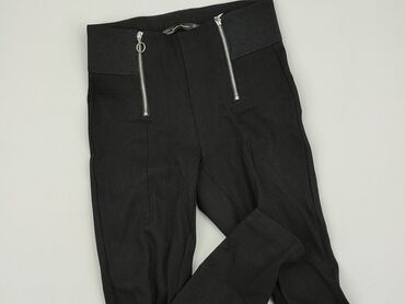 czarne spódniczka z falbankami: Leggings, Zara, XS (EU 34), condition - Good