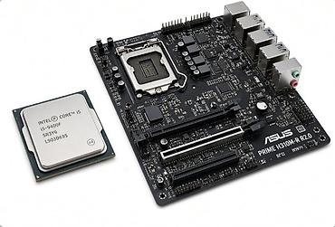 plata processor: Məhsul: ASUS PRIME H310M-R R2.0 ana plata + Intel Core i5-9400F — 1