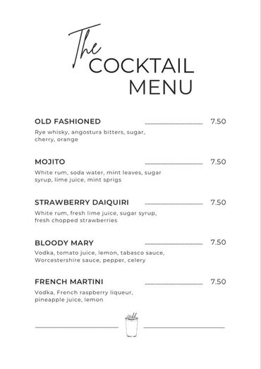 Reklam, çap: Kafe və restoranlar üçün hazır menyu dizaynları paketi Təsvir: - — 6