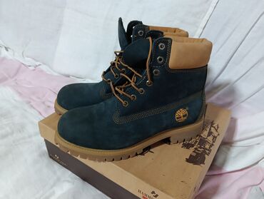 оксфорды мужские: Мужские ботинки, 44, Timberland, Новый, цвет - Синий, Самовывоз