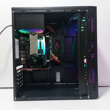 Masaüstü kompüterlər və iş stansiyaları: Oyun üçün Kompüter "RGB Gaming Core i5 3470 GT730 2GB 256GB NVME” ⭐Tək — 13