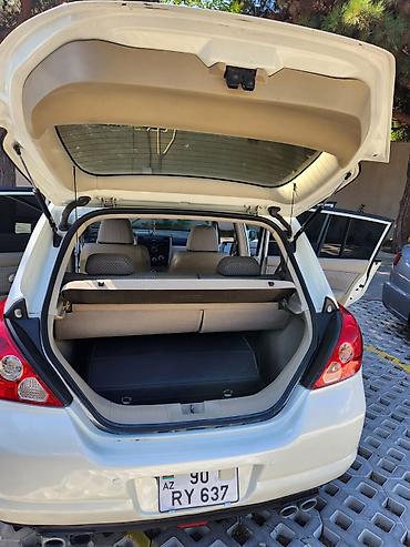 Avtomobil satışı: Nissan Tiida (hatchback) – ağ rəng - Kuzov: 5 qapılı hatchback, ağ — 3