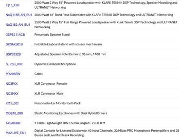 Dinamiklər və kolonkalar: Yeni Kolonka, Növ - Toy üçün, rəng - Qara — 12