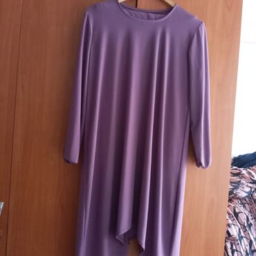 корейские платье: Платье с кюлотом очень красивый фасон 44 46р 400с
