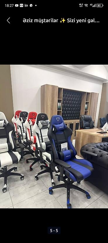 Ofis və oyun kresloları: 🙋Topdan və pərakəndə satış! 📦 🏠 Evinizdən çıxmadan sifariş edin 🚚 1 — 29