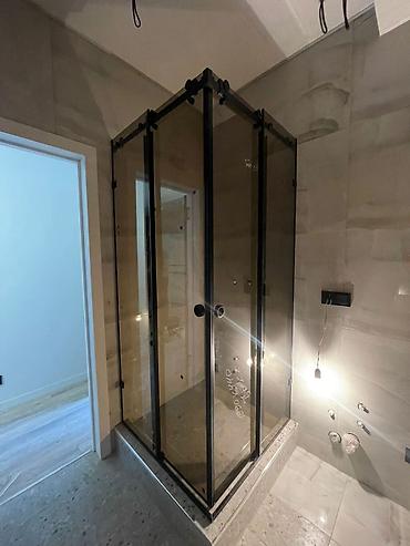 Душевые перегородки и ограждения: Душевые кабины в Бишкеке душевая перегородка стеклянные — 28