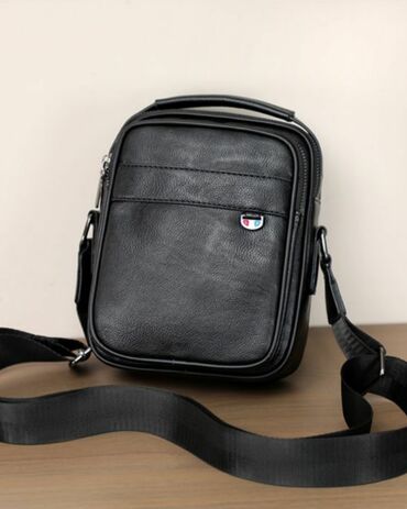 Барсетки: Барсетка, Материал: Экокожа, Регулируемый ремень, Новый — 2