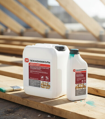 Антисептик: Антисептик ТехноНиколь -многокомпонентный состав,содержащий в себе — 2