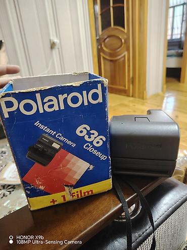 polaroid camera 636: Polaroid 636 Closeup ani fotoaparat İşleydi içine bide qoyulan esyanı — 2