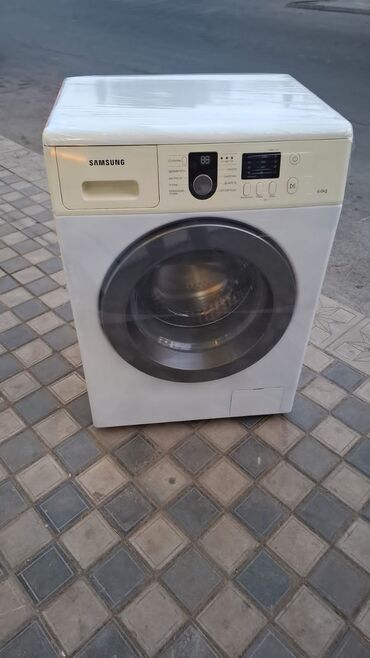 kohnə paltaryuyan: Paltaryuyan maşın Samsung, 6 kq, İşlənmiş, Avtomat, Qurutmasız, Kredit yoxdur