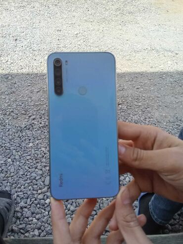 xiaomi mi 8 lite: Xiaomi Redmi Note 8, 64 GB, rəng - Göy, 
 Barmaq izi