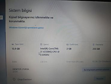 dell exos 7e2000: İşlənmiş Lenovo IdeaPad, 15.6 ", Intel Core i7, 256 GB, Pulsuz çatdırılma, Ödənişli çatdırılma — 3