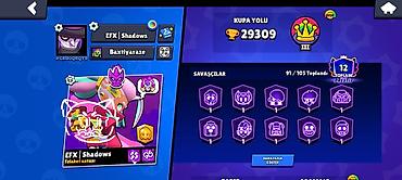 Brawl Stars hesabı – EFX | Shadows - Kupa: 29,309 (Kupa Yolu III) - lalafo.az -da Brawl Stars hesabı – EFX | Shadows - Kupa: 29,309 (Kupa Yolu III) -