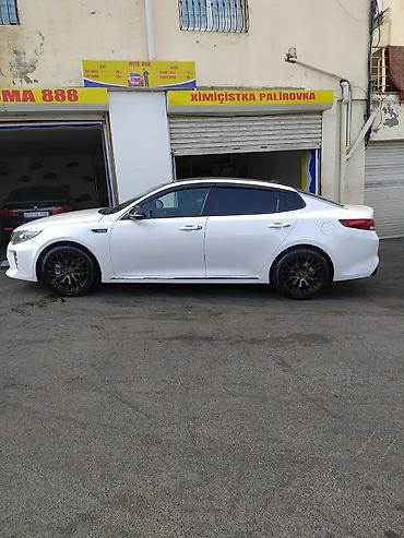 magar satisi: Kia Optima SXL Turbo – ağ rəngli, sedan kuzov. Güclü və qənaətcil — 3
