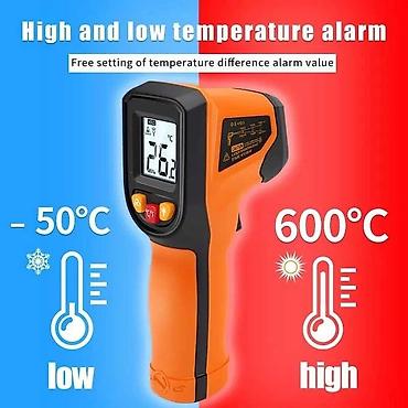 Alətlər: Temperatur ölçən NJTY T600A
Diapazon -50 +600 dərəcə
piromert — 2