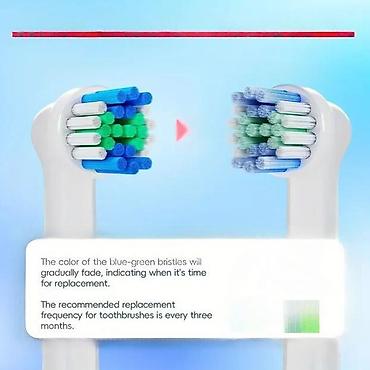 trimer igracka cena: Zamenske glave za oral b zubnu četkicu 4/1 NOVO. Opis proizvoda — 6