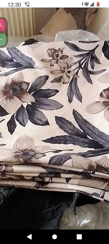 Posteljina: Posteljine / pamučne navlake sa floralnim dezenom - Materijal — 2
