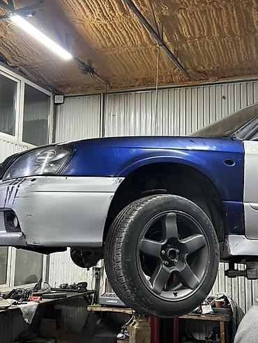 07 запчас: Литые Диски R 17 Subaru, Комплект, отверстий - 5, Б/у — 2