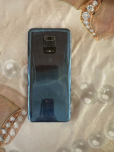 smart mini telefon: Redmi Note 9 Pro, 128 GB, rəng - Göy, Barmaq izi
