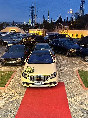 icare avto: Mercedes‑Maybach S‑Class 4 qapı sedan – tədbirlər üçün premium sinif — 1