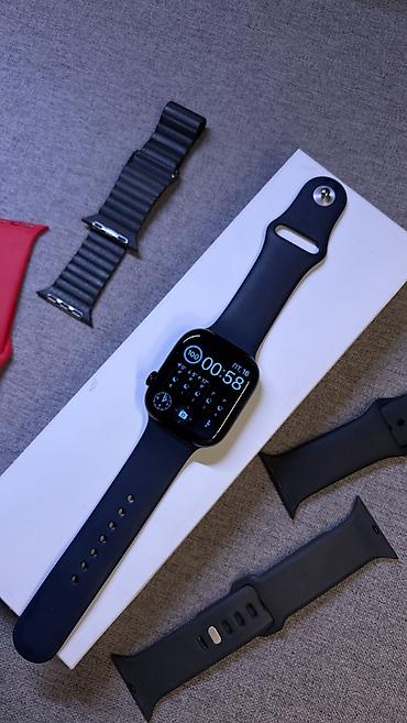 14 pro apple: Apple Watch 11 46мм, комплект оригинальных ремешков в подарок — 1