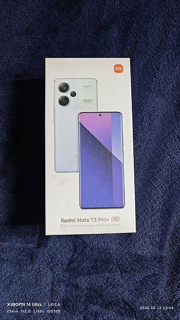 стабилизатор видео: Redmi, Redmi Note 13 Pro Plus, Б/у, 256 ГБ, цвет - Белый, 2 SIM — 3