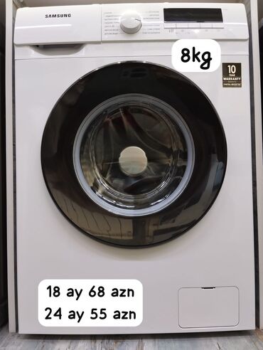 windows 10: Стиральная машина Samsung, 8 кг, Новый, Автомат, Без сушки, Есть кредит, Бесплатная доставка