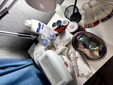 Инструменты и тележки для инструментов: Большой набор для маникюра и дизайна ногтей (кабинетная работа) — 4