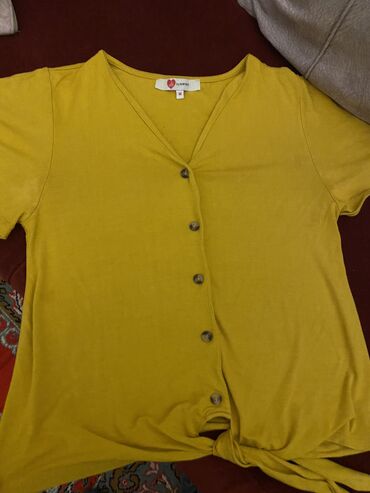 Рубашки и блузы: M (EU 38), цвет - Желтый