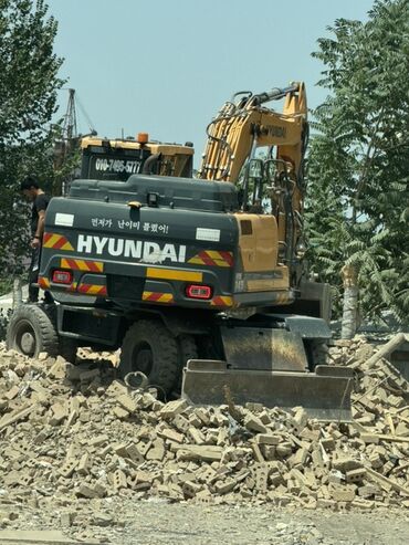 Аренда самосвала: Услуги экскаватора и самосвала HOWO 6x4 (трехосный) - Вывоз и подвоз — 13