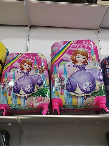 Çamadanlar: Şəkilli uşaq səyahət çamadanlarının online satışı 4 ədəd 360 dərəcə — 16