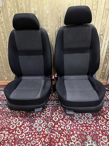 детские пальто на: Комплект сидений, Ткань, текстиль, Volkswagen 2005 г., Б/у, Оригинал, Германия — 2