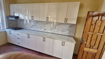 Sifarişlə mətbəx mebeli: Sifarişlə mətbəx dəsti, MDF, Kredit yoxdur, Pulsuz çatdırılma — 2