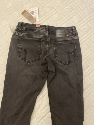 Köynəklər: Timezone kişi cins şalvarı - Rəng: tünd boz/black washed - Kəsim