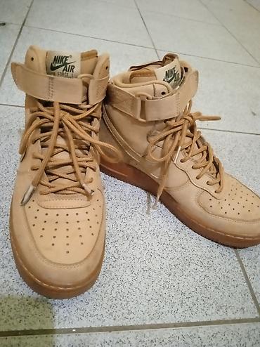 Patike: Nike Air Force 1 broj 39 – duboke patike od prevrnute kože - Model — 3