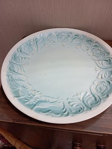 Блюдо для пловаб.у. диаметр 35. без сколов.150 сом. Турецкое at lalafo.kg Блюдо для пловаб.у. диаметр 35. без сколов.150 сом. Турецкое