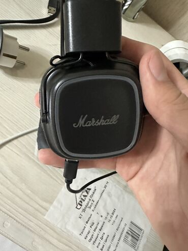 Наушники: Вакуумные, Marshall, Новый, Беспроводные (Bluetooth), Классические