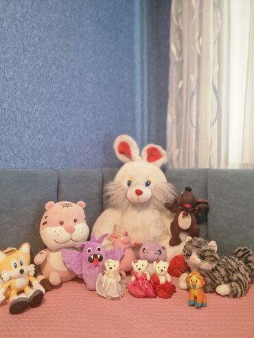 Игрушки: Мягкие игрушки 100/200/300 сом срочно маленькие 100 сом средние 200 — 1