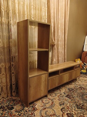 купить круглый стеклянный стол на кухню: С выдвижными ящиками, С полками, Ламинат текстурный, Турция, Без гарантии, Нет кредита