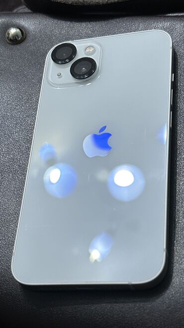 iphone 13 бишкек цена: IPhone 13, Колдонулган, 128 ГБ, Ак, Коргоочу айнек, Каптама, 74 %