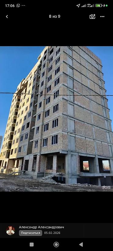 3 комнаты, 106 м², Средний Джал Элитка, 6 этаж, ПСО (под самоотделку)